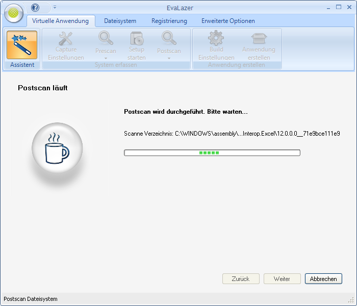 Der Evalazer-Assistent